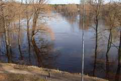 Pavasara plūdi Gaujā pie Valmieras 2010