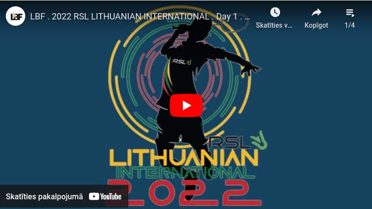 lithuanian international 2022