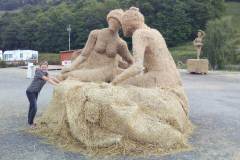 Ilona Tropa | Salmu skulptūras Valloire pilsētā Francijas Alpos